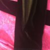 GK ADULT SMALL PINK FOIL LgSLV BLACK VELVET MESH GYMNASTICS DANCE LEOTARD Sz AS - Image 7