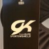 GK ELITE CHEER TOP ADULT SMALL OPEN RACERBACK BLACK DRYTECH TECH MESH AS NWT! - Image 6