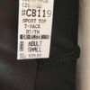 GK ELITE CHEER TOP ADULT SMALL OPEN RACERBACK BLACK DRYTECH TECH MESH AS NWT! - Image 7