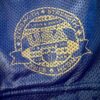 SOFFE GK YOUTH LARGE NAVY MESH POLYESTER LONG LOGO ATHLETIC RUNNING SHORTS SZ L - Image 4