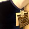 GK DANCE JAZZ TOP GIRLS LARGE BLUE VELVET FOIL CRISSCROSS STRAPS CAMISOLE SZ L - Image 4