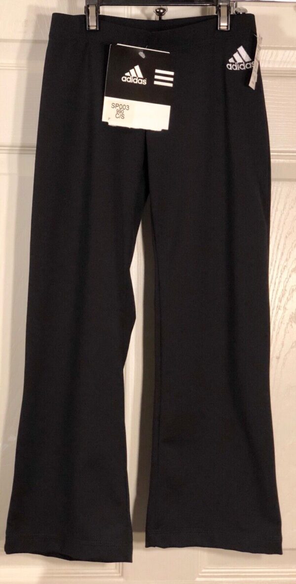 ADIDAS GIRLS  DRYTECH BLACK GK ELITE PANTS SIZE S