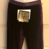 GK DANCE JAZZ LADIES MEDIUM PURPLE VELVET PURPLE TWILIGHT WAISTBAND PANTS SZ M - Image 5
