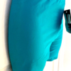 GK BLUE ADULT SMALL MINI WORKOUT SHORTS NYLON/SPANDEX GYMNASTIC DANCE CHEER AS - Image 5