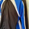 GK BLACK DRYTECH ADULT SMALL UNISEX ROYAL WHITE ACCENT ATHLETE WARM UP JACKET AS - Image 4