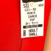 GK DANCE JAZZ CHEER ADULT SMALL RED DRY TECH NYLON/SPANDEX TANK TOP Sz AS NWT! - Image 4