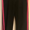 GK CHEER CAPRI PANTS SIZE GIRLS SMALL COTTON/SPANDEX PINK TRIM BLACK SZS NWT! - Image 3