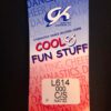 GK CHEER CAPRI PANTS SIZE GIRLS SMALL COTTON/SPANDEX PINK TRIM BLACK SZS NWT! - Image 5