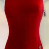 GK CLASSIC RED VELVET LADIES SMALL RACERBACK GYMNASTIC DANCE TANK LEOTARD Sz AS