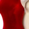 GK CLASSIC RED VELVET LADIES SMALL RACERBACK GYMNASTIC DANCE TANK LEOTARD Sz AS - Image 3