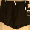 GK MENS SMALL #1817 COMPETITION SHORTS BLACK N/S GYMNASTIC RUNNING GYM AS NWT