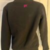 GK BLACK FLEECE ICE SKATE PULLOVER ADULT SMALL CONTRAST PINK VELVET COLLAR SZ S - Image 4