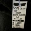 GK BLACK FLEECE ICE SKATE PULLOVER ADULT SMALL CONTRAST PINK VELVET COLLAR SZ S - Image 10
