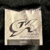 GK BLACK FLEECE ICE SKATE PULLOVER ADULT SMALL CONTRAST PINK VELVET COLLAR SZ S - Image 11