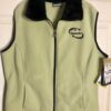 GK FLEECE VEST LADIES LARGE "GYMNASTICS" LOGO AVALANCHE WEAR OLIVE GREEN SZ L - Image 6