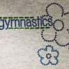 DURABLE  "GYMNASTICS" T-SHIRT ADULT LARGE GRAY COLOR METALLIC JA  AL - Image 4