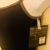 GK DANCE JAZZ LADIES SMALL BLACK MICROFIBER FOIL STRAPPY BACK CAMISOLE TOP Sz AS - Image 3