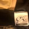 GK DANCE JAZZ LADIES SMALL BLACK MICROFIBER FOIL STRAPPY BACK CAMISOLE TOP Sz AS - Image 8