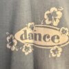 GK 'DANCE' GRAPHIC LADIES SMALL  LIGHT BLUE COT/SPANDEX DANCE CAPRI PANTS Sz AS - Image 4