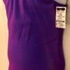 GK GYMNASTIC COMPETITION SHIRT BOYS X-SMALL PURPLE IRIDESCENT BOYCUT Sz CXS NWT! - Image 3