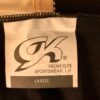 GK ELITE JAZZ DANCE CHEER GIRLS LARGE BLACK MICROFIBER CAMISOLE CROP TOP Sz L - Image 6