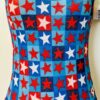 GK ELITE STAR FOIL PRINT LEOTARD ADULT SMALL GYMNASTICS DANCE CHEER TANK AS NWT!