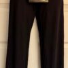 GK ELITE DANCE JAZZ CHILD LARGE BLACK NYLON JEWELED CUFFED JAZZ PANTS Sz CL NWT!