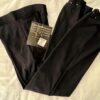 GK ELITE DANCE JAZZ CHILD LARGE BLACK NYLON JEWELED CUFFED JAZZ PANTS Sz CL NWT! - Image 7