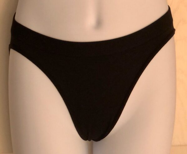 GK HI-CUT SEAMLESS CHILD SMALL #1478 GYMNASTICS ATHLETIC BLACK BRIEF Sz CS NWT!