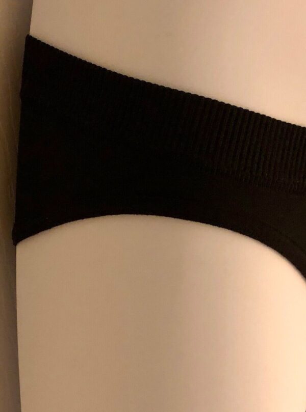 GK HI-CUT SEAMLESS CHILD SMALL #1478 GYMNASTICS ATHLETIC BLACK BRIEF Sz CS NWT! - Image 2