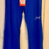 GK â€œSKATEâ€ GRAPHIC ADULT MEDIUM BLUE COTTON DRAWSTRING ATHLETIC LOUNGE PANTS M