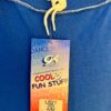 GK â€œSKATEâ€ GRAPHIC ADULT MEDIUM BLUE COTTON DRAWSTRING ATHLETIC LOUNGE PANTS M - Image 2