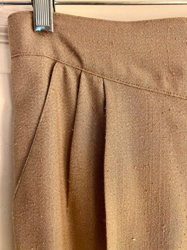 ALAN ABELL PANTS LADIES SIZE 8 BROWN PLEATED DRESS WORK PARTY/COCKTAIL SZ 8 EUC - Image 7