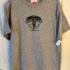 THE AUSSIE T CO "THE RUN CLUB" GRAPHIC ADULT SMALL SSLV GRAY COTTON T-SHIRT S - Image 3