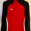UNDER ARMOUR GK UNISEX ADULT SMALL RED BLACK WHITE DRYTECH RELAX WARM UP JACKET - Image 2