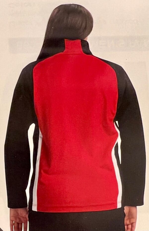 UNDER ARMOUR GK UNISEX ADULT SMALL RED BLACK WHITE DRYTECH RELAX WARM UP JACKET - Image 5