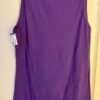 GK PURPLE TANK TOP ADULT SMALL "LOVE GYMNASTICS GK" COTTON BEACH COVER UP  Sz S - Image 8