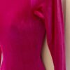 GK ELITE LgSLV LADIES SMALL CLASSIC PINK VELVET GYMNASTICS DANCE LEOTARD Sz AS - Image 4
