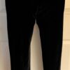 GK ELITE DANCE JAZZ LADIES X-SMALL BLACK VELVET JEWELED CUFFED JAZZ PANTS SZ XS - Image 5