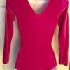 GK ELITE LgSLV LADIES SMALL CLASSIC PINK VELVET GYMNASTICS DANCE LEOTARD Sz AS - Image 5