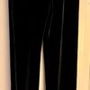 GK DANCE CHILD LARGE BLACK SMOOTH VELVET JEWELED CUFFED JAZZ PANTS JAZZ SZ CL - Image 4