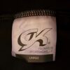 GK DANCE CHILD LARGE BLACK SMOOTH VELVET JEWELED CUFFED JAZZ PANTS JAZZ SZ CL - Image 7