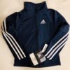 ADIDAS GK DRYTECH CHILD SMALL NAVY GYMNASTICS ATHLETES WARM UP JACKET CS NWT! - Image 6