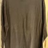 COLUMBIA SPORTSWEAR Men's Large Black Long Sleeve Heavy Cotton Pullover Shirt - Image 3