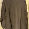 COLUMBIA SPORTSWEAR Men's Large Black Long Sleeve Heavy Cotton Pullover Shirt - Image 4