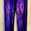 GK DANCE JAZZ ADULT MEDIUM DEEP PURPLE SHIMMERY MYSTIQUE HOLOGRAM PANTS SZ M NWT - Image 2
