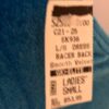GK ICE SKATE ELECTRIC BLUE VELVET LADIES SMALL SLVLS RACERBACK TANK DRESS Sz AS - Image 5