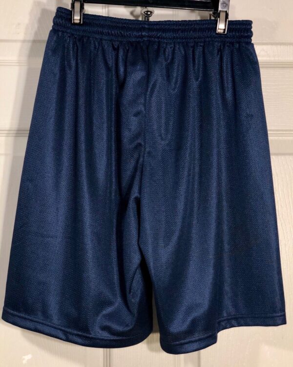 SOFFE GK YOUTH LARGE NAVY MESH POLYESTER LONG ATHLETIC RUNNING SHORTS Sz CL NWT! - Image 2