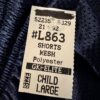 SOFFE GK YOUTH LARGE NAVY MESH POLYESTER LONG ATHLETIC RUNNING SHORTS Sz CL NWT! - Image 6