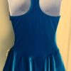 GK ICE SKATE ELECTRIC BLUE VELVET LADIES SMALL SLVLS RACERBACK TANK DRESS Sz AS - Image 7